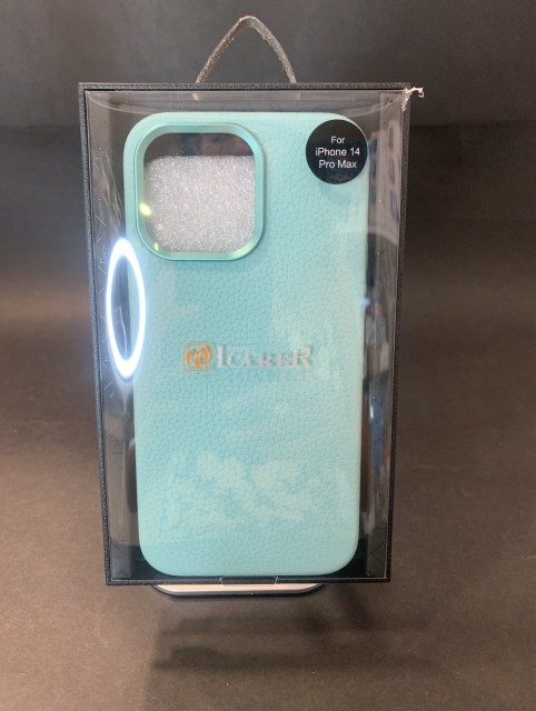 iCarer Litchi Leather MagSafe Калъф за iPhone 14 Pro Max