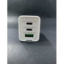 Prio 65W GaN Power Wall Charger с USB-C PD/PPS и USB-A QC3.0