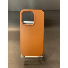 iCarer Real Cowhide Premium Leather MagSafe Калъф за iPhone 14 Pro