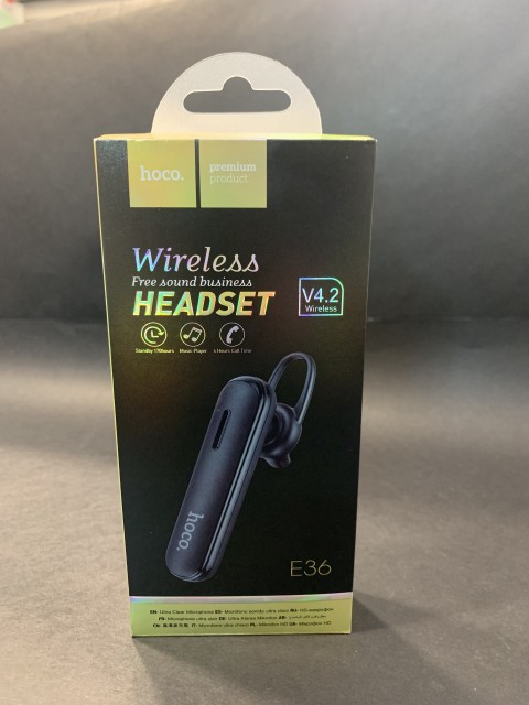 Hoco E36 Free Sound Business Headset (Hands-free) Безжична слушалка